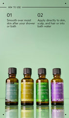 eucalyptus essential oil + base